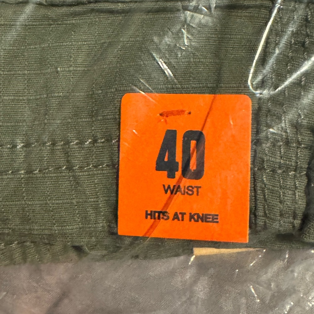 NWT - 2 pairs Urban Pipeline MaxFlex waist Cargo shorts 40" (Army green & khaki) - Picture 6 of 8